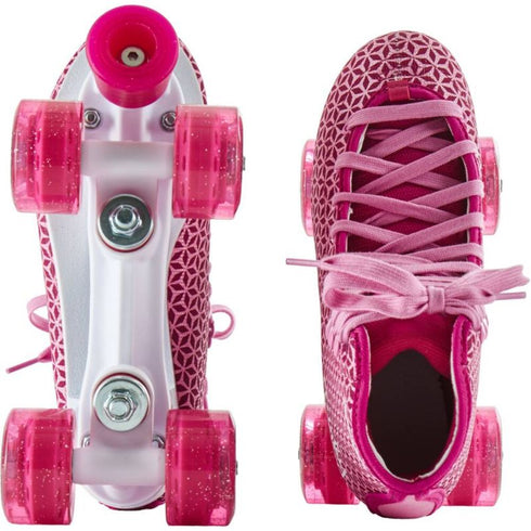 Tempish Pinky sida vid sida rullskridskor
